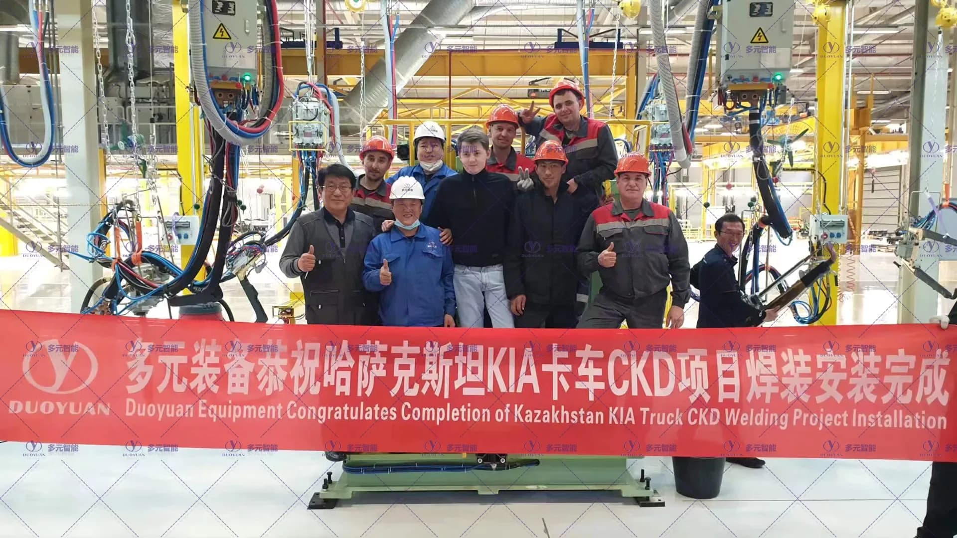 韩国KIA哈萨克斯坦轻卡CKD组装线项目 — 第 3 张